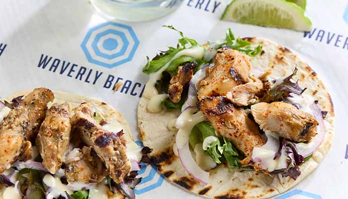 Waverly Beach lunch special Tuesday: $10 Taco Platters